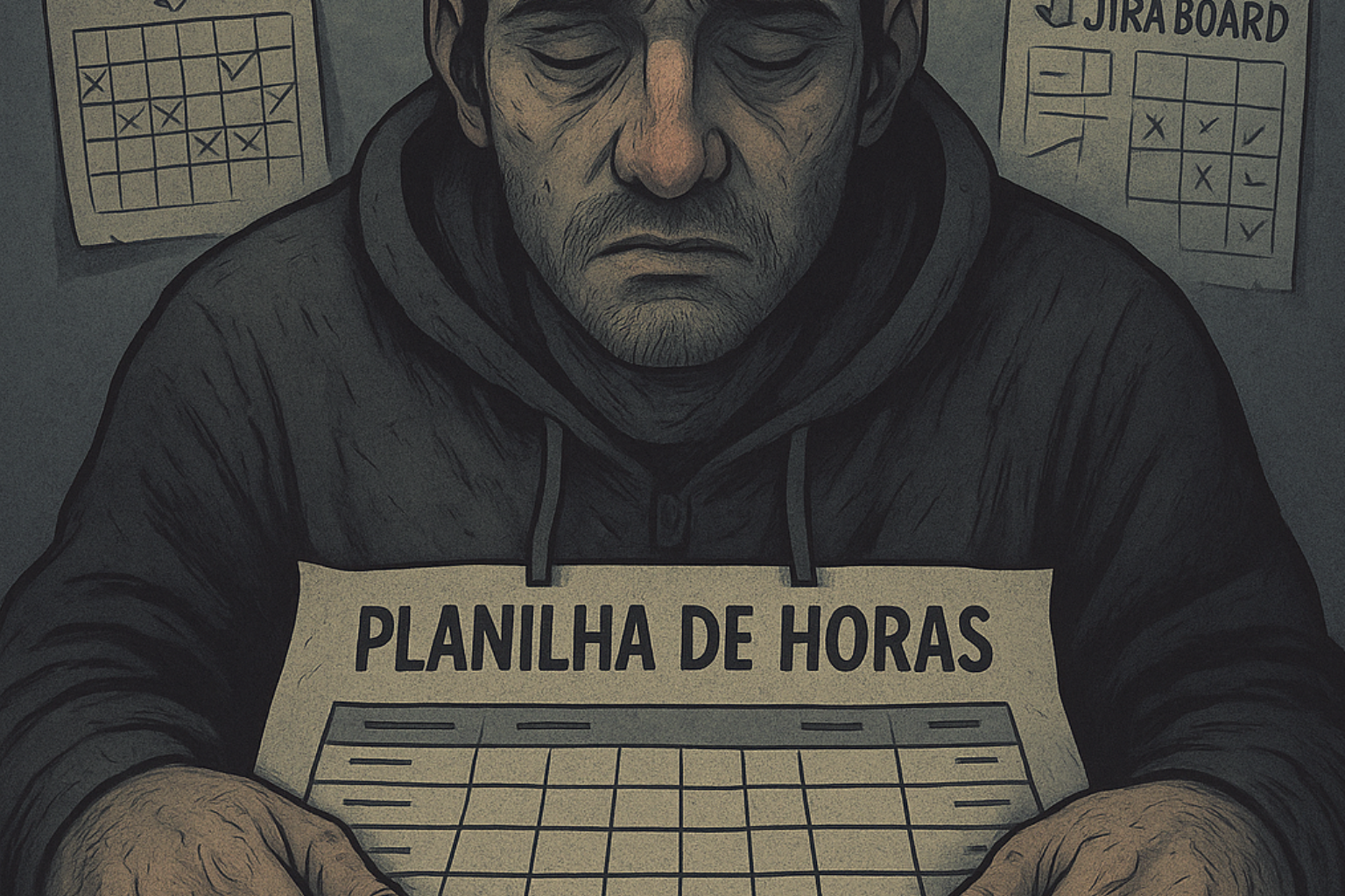 Todo mês a mesma coisa, favor preencher a planilha de horas até às 17h!